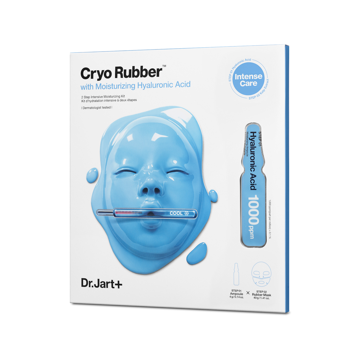 cryo rubber™ with moisturizing hyaluronic acid (tratamiento facial de dos pasos)